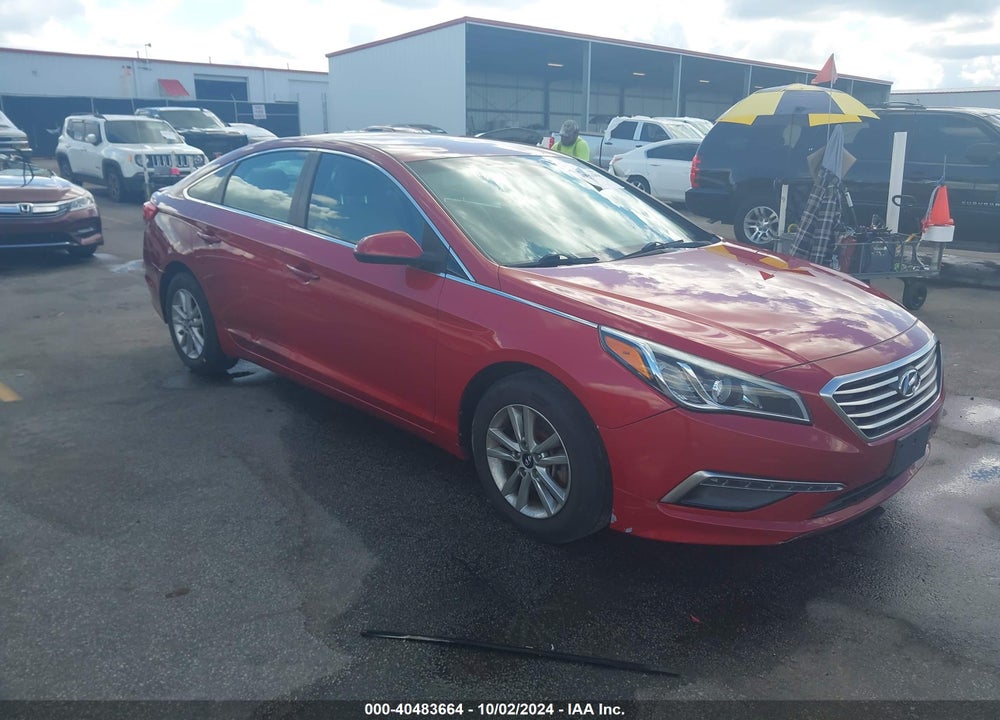 2015 HYUNDAI SONATA SE VIN: 5NPE24AF6FH158364