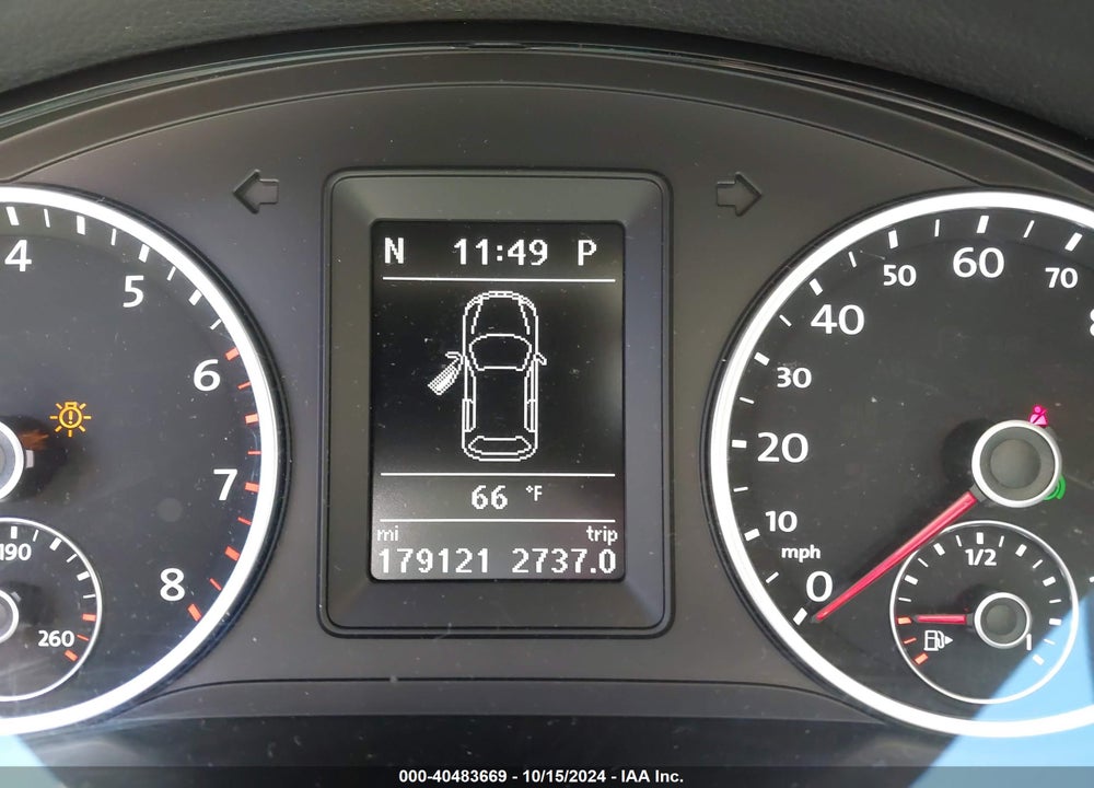 2013 VOLKSWAGEN TIGUAN SE VIN: WVGAV3AX8DW624694