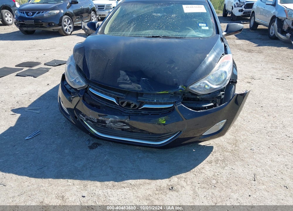 2013 HYUNDAI ELANTRA GLS VIN: KMHDH4AE1DU855909