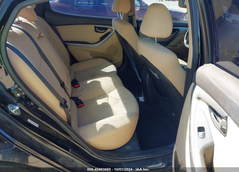 2013 HYUNDAI ELANTRA GLS VIN: KMHDH4AE1DU855909