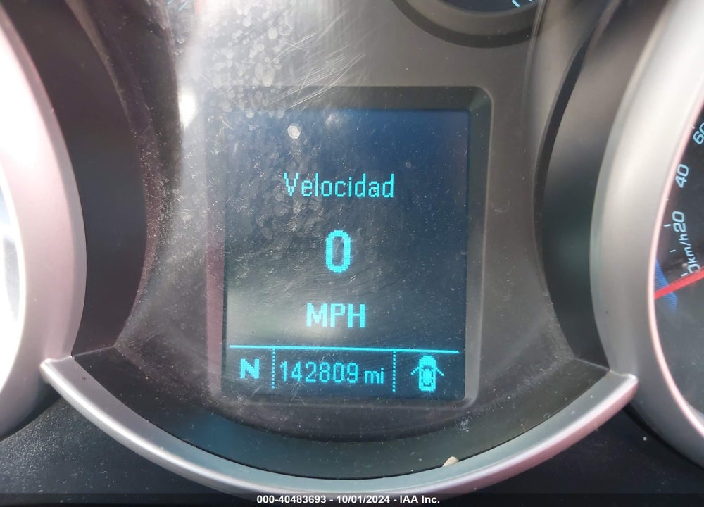 2012 CHEVROLET CRUZE 1LT VIN: 1G1PF5SC5C7394116