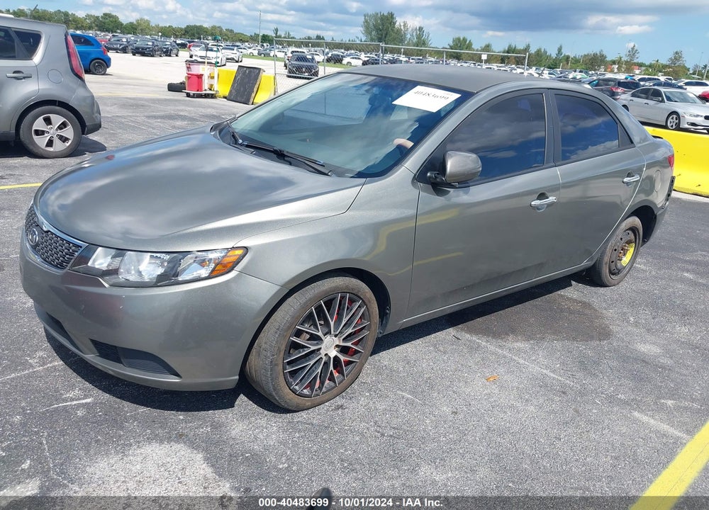 2012 KIA FORTE EX VIN: KNAFU4A22C5556868