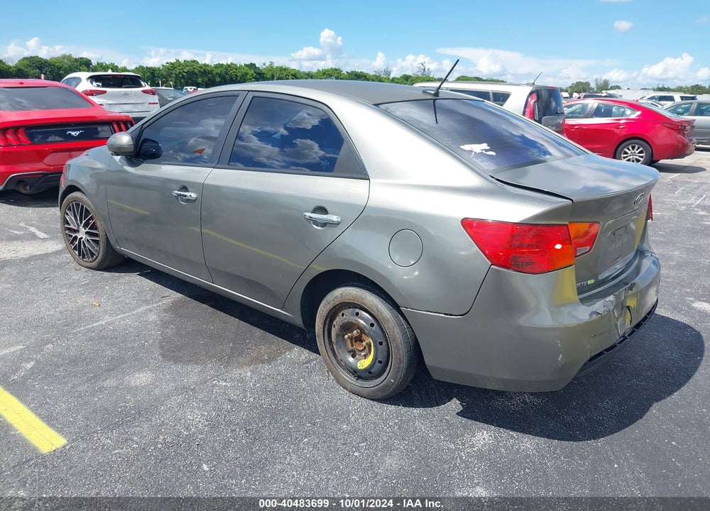 2012 KIA FORTE EX VIN: KNAFU4A22C5556868