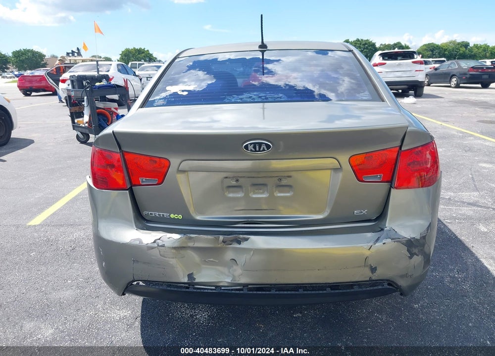 2012 KIA FORTE EX VIN: KNAFU4A22C5556868