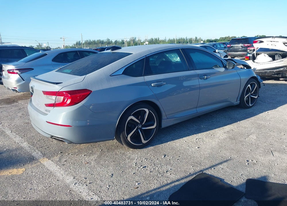 2021 HONDA ACCORD SPORT SPECIAL EDITION VIN: 1HGCV1F4XMA068077