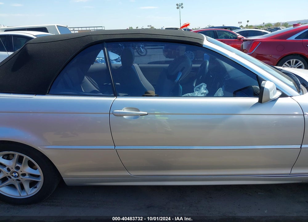 2004 BMW 325CI VIN: WBABW33474PL27139