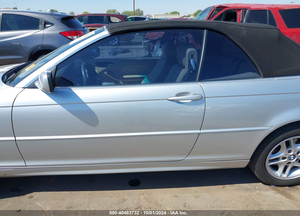 2004 BMW 325CI VIN: WBABW33474PL27139