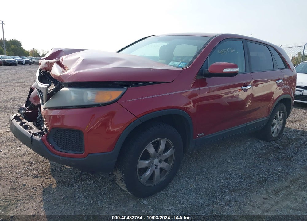 2011 KIA SORENTO LX VIN: 5XYKTCA14BG006325