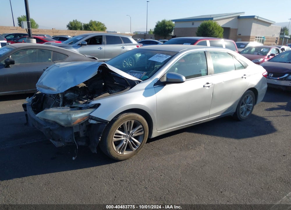 2016 TOYOTA CAMRY SE VIN: 4T1BF1FK1GU194008