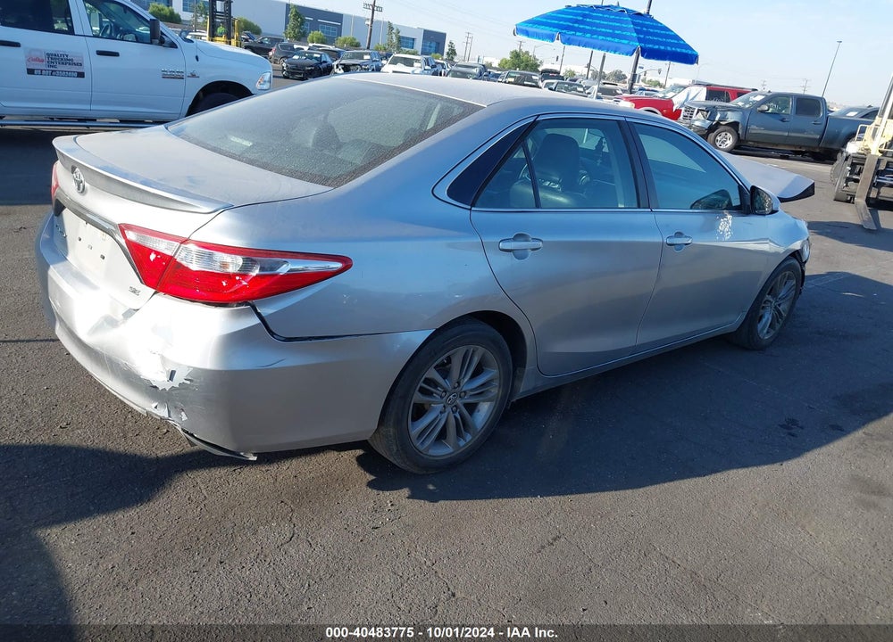 2016 TOYOTA CAMRY SE VIN: 4T1BF1FK1GU194008