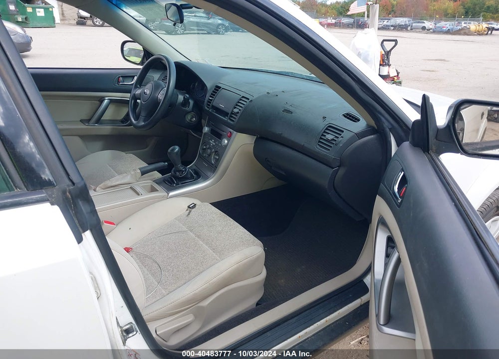 2009 SUBARU OUTBACK 2.5I VIN: 4S4BP60C396329363
