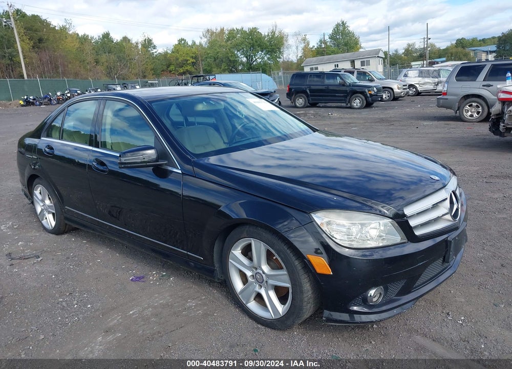 2010 MERCEDES-BENZ C 300 LUXURY 4MATIC/SPORT 4MATIC VIN: WDDGF8BB2AF480458