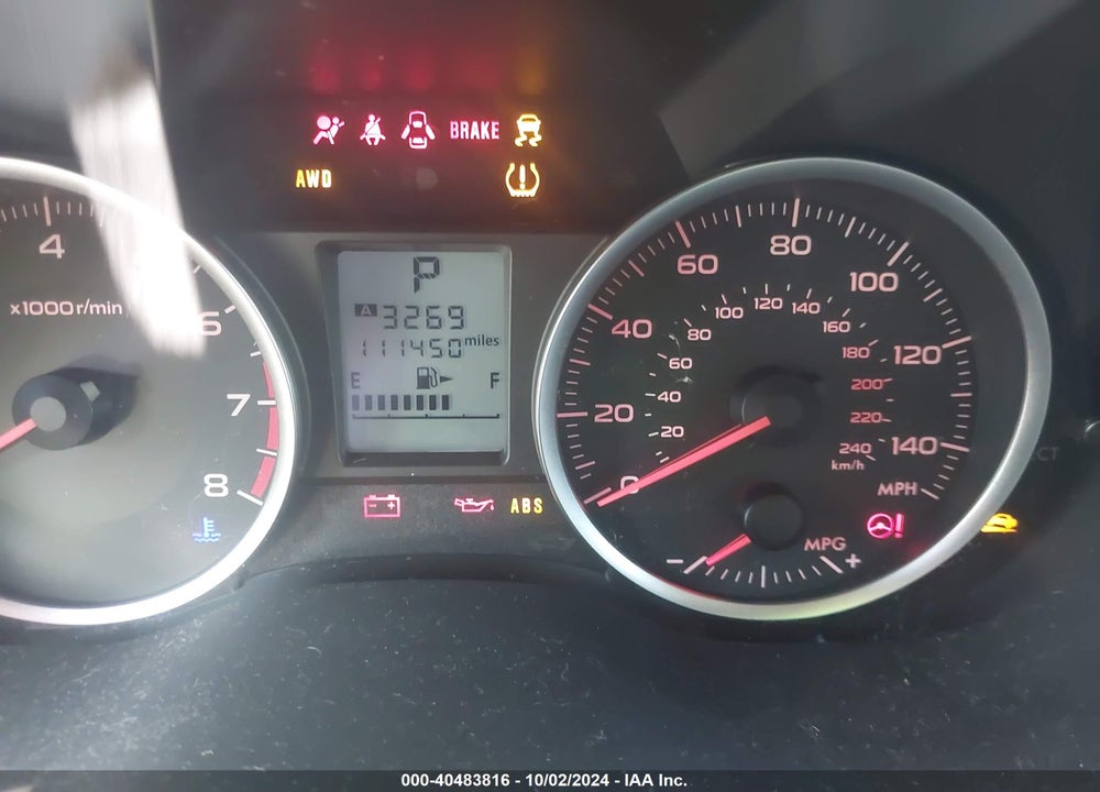 2013 SUBARU XV CROSSTREK 2.0I PREMIUM VIN: JF2GPACC0D2863513