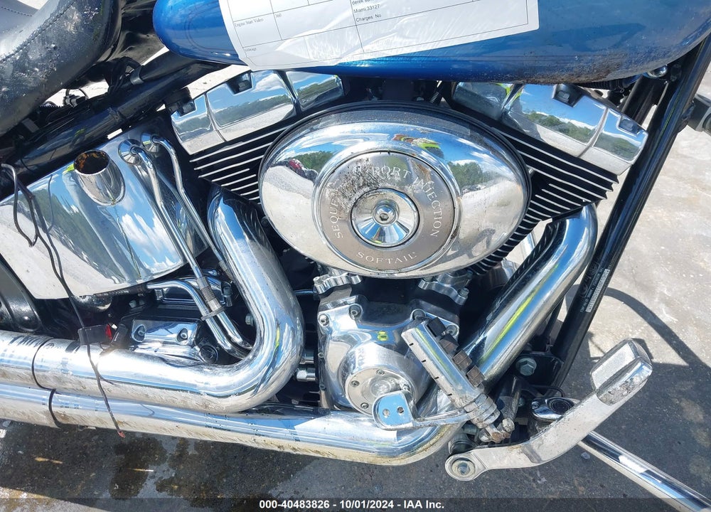 2005 HARLEY-DAVIDSON FXSTDI VIN: 1HD1JBB135Y028112