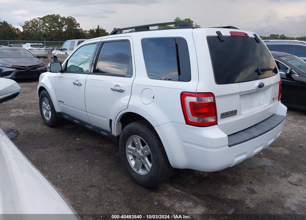 2009 FORD ESCAPE HYBRID LIMITED VIN: 1FMCU59309KB19269