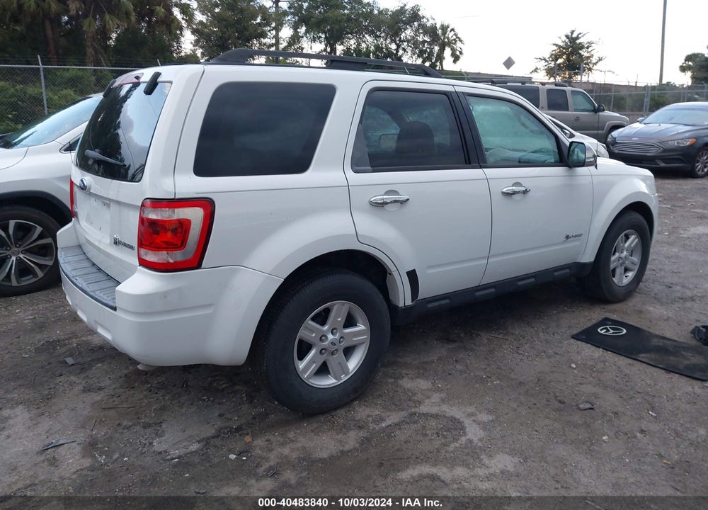 2009 FORD ESCAPE HYBRID LIMITED VIN: 1FMCU59309KB19269