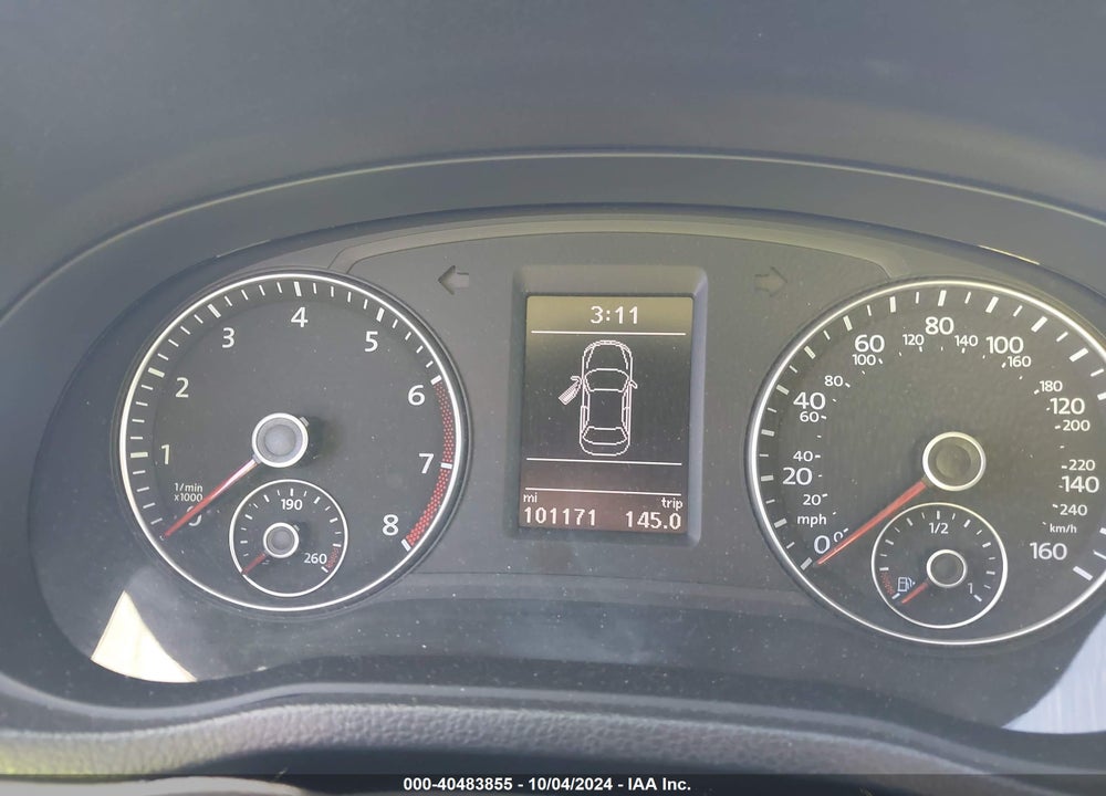 2013 VOLKSWAGEN PASSAT 2.5L SE VIN: 1VWBH7A38DC006567