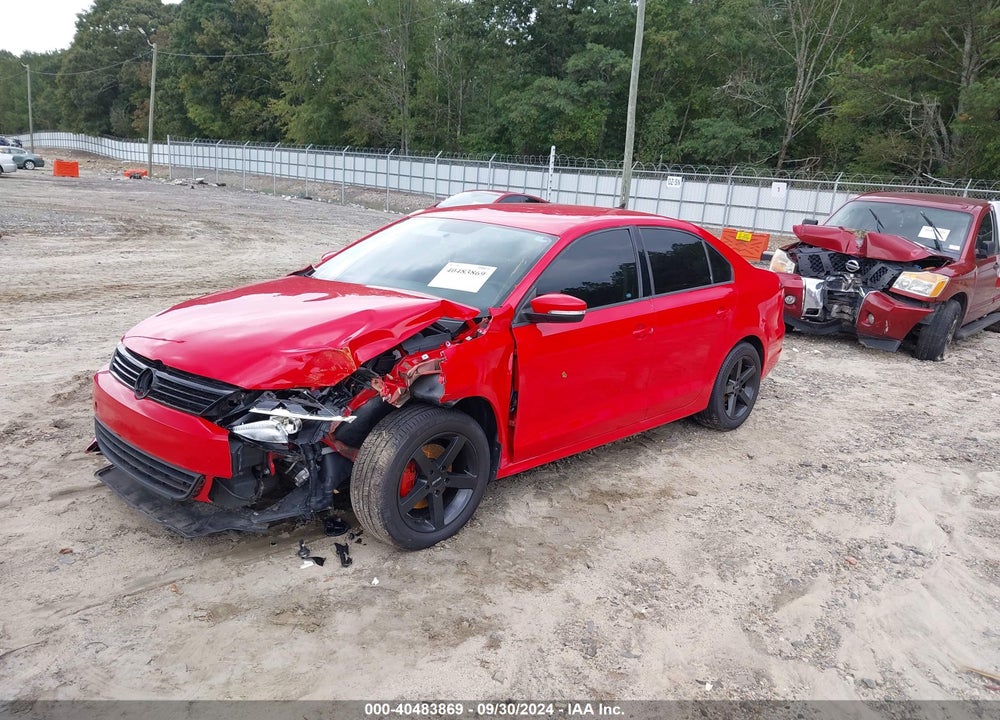 2014 VOLKSWAGEN JETTA 1.8T SE VIN: 3VWD17AJ7EM367574