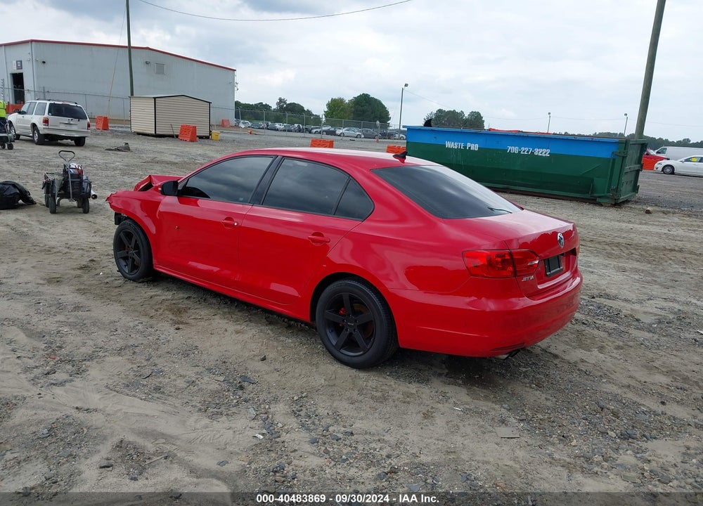 2014 VOLKSWAGEN JETTA 1.8T SE VIN: 3VWD17AJ7EM367574