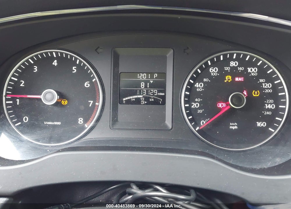 2014 VOLKSWAGEN JETTA 1.8T SE VIN: 3VWD17AJ7EM367574
