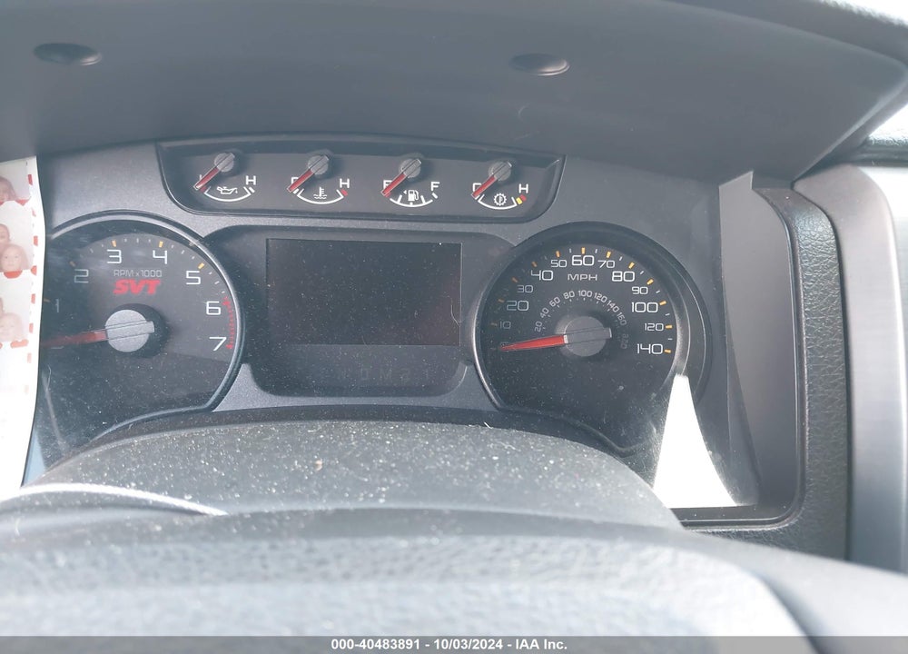 2014 FORD F-150 SVT RAPTOR VIN: 1FTFW1R66EFC27364