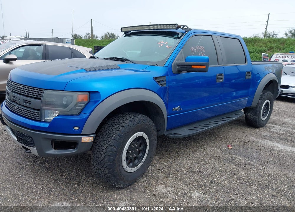 2014 FORD F-150 SVT RAPTOR VIN: 1FTFW1R66EFC27364