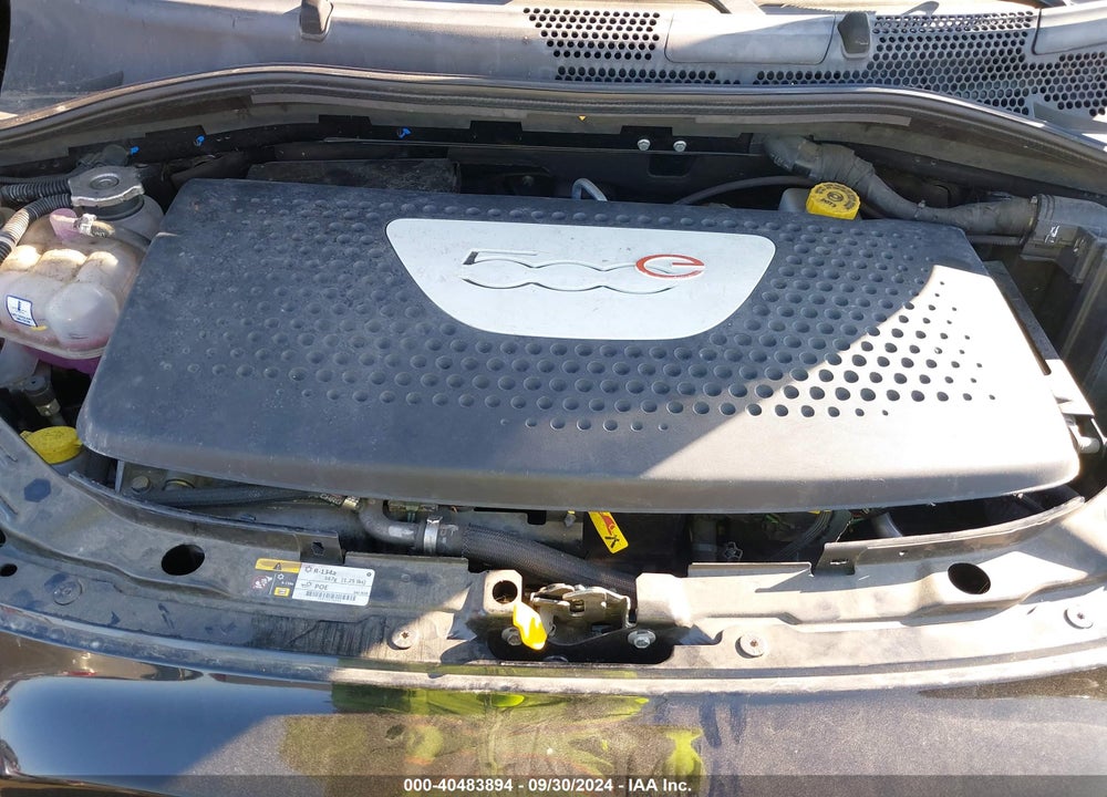 2013 FIAT 500E BATTERY ELECTRIC VIN: 3C3CFFGE3DT744334