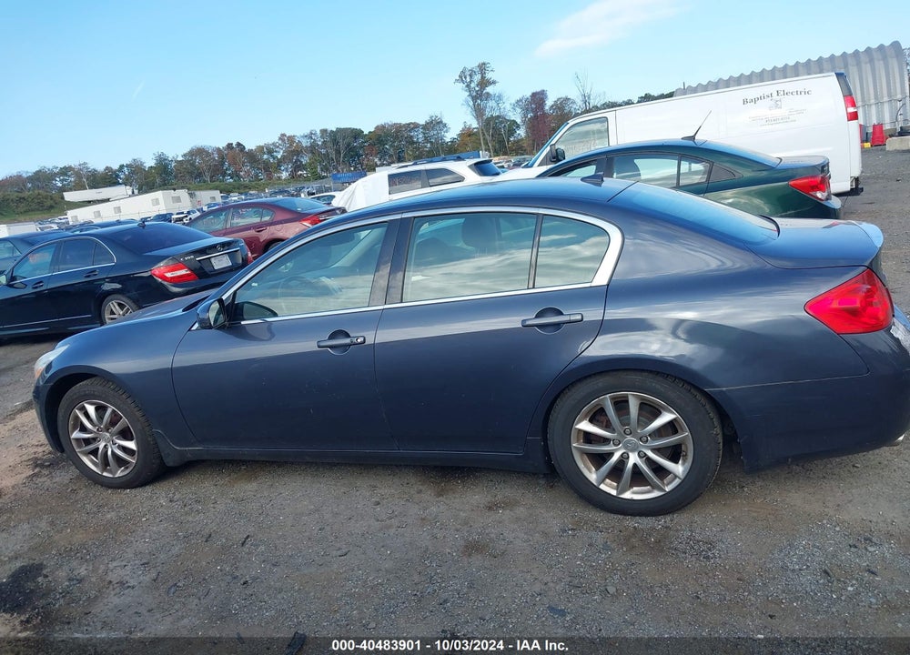 2008 INFINITI G35X VIN: JNKBV61F58M271462