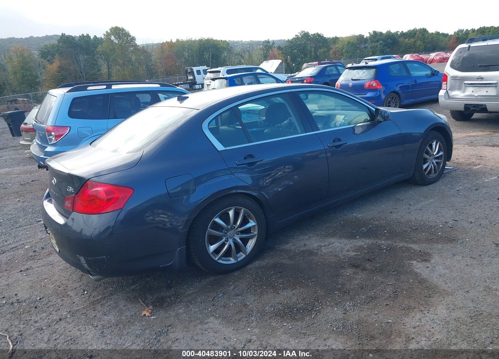 2008 INFINITI G35X VIN: JNKBV61F58M271462