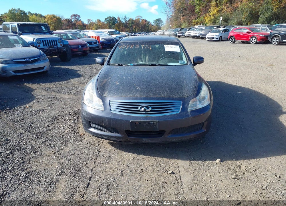2008 INFINITI G35X VIN: JNKBV61F58M271462
