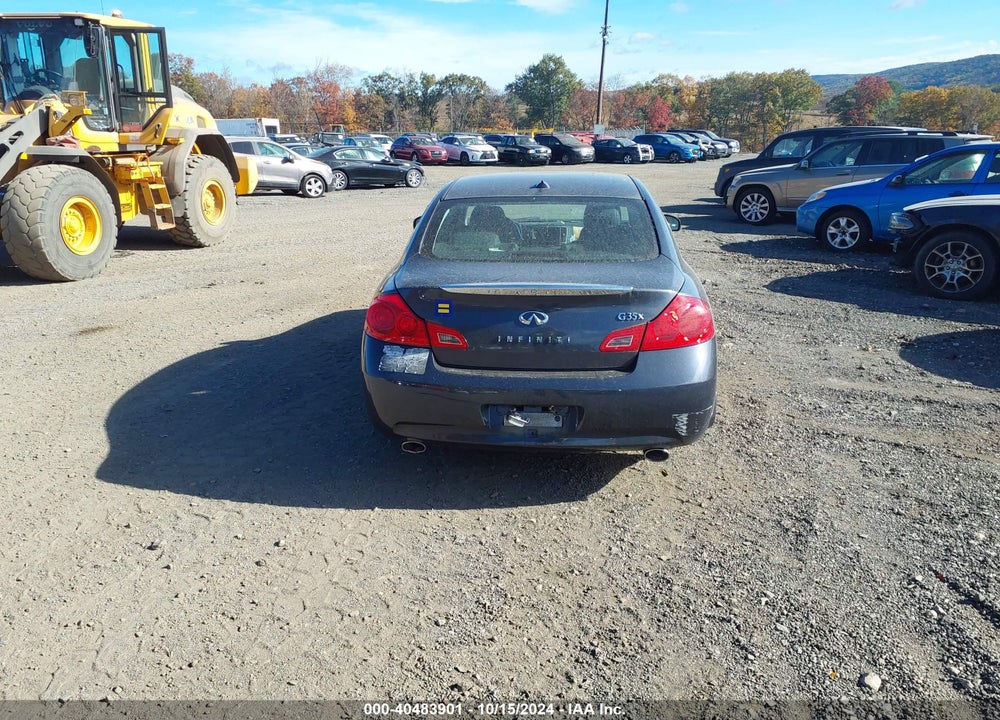 2008 INFINITI G35X VIN: JNKBV61F58M271462
