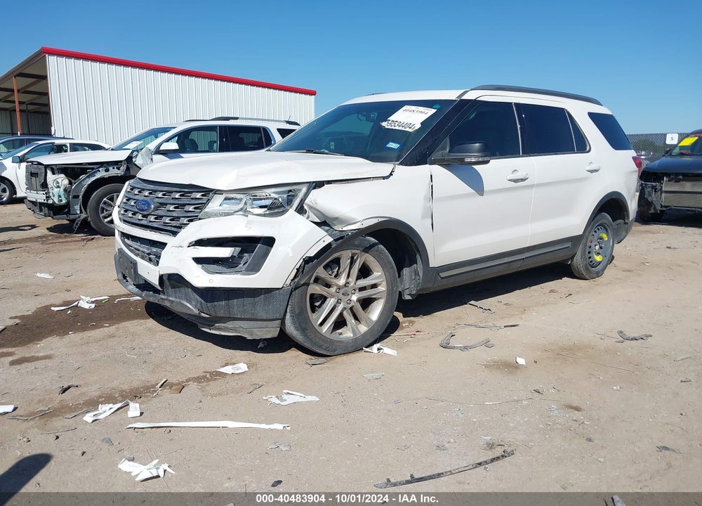 2016 FORD EXPLORER XLT VIN: 1FM5K7D8XGGA03817