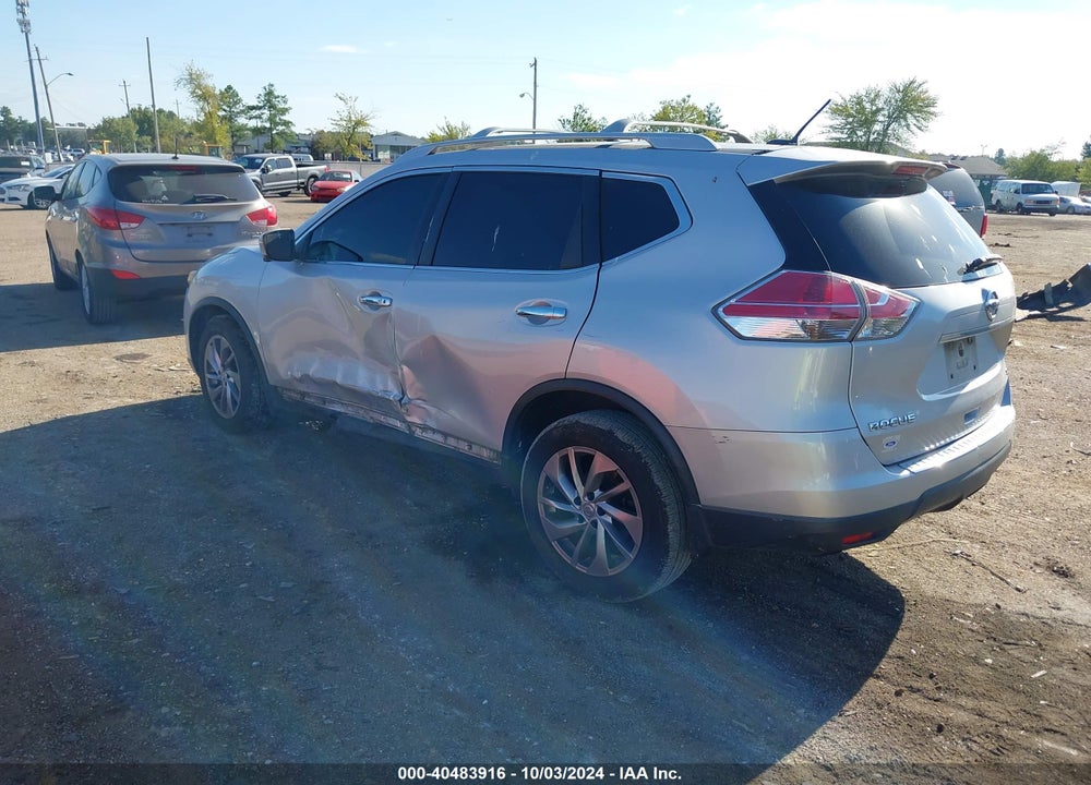 2015 NISSAN ROGUE SL VIN: 5N1AT2MT2FC872128