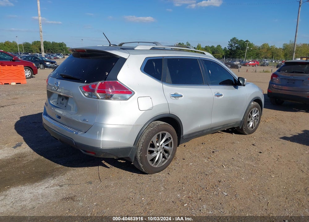 2015 NISSAN ROGUE SL VIN: 5N1AT2MT2FC872128