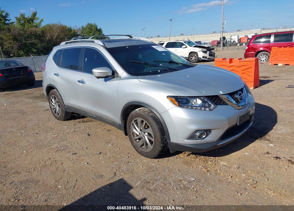 2015 NISSAN ROGUE SL VIN: 5N1AT2MT2FC872128