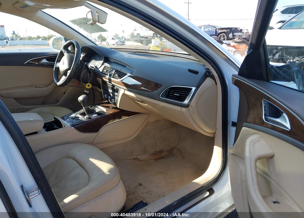 2012 AUDI A6 2.0T PREMIUM VIN: WAUDFAFC8CN167671