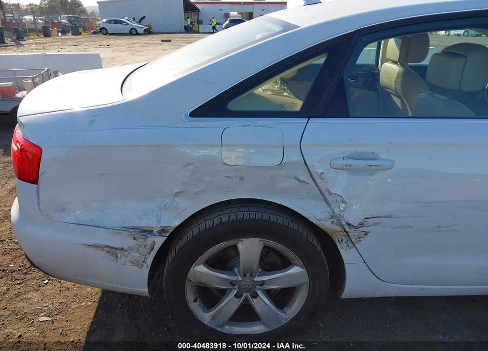2012 AUDI A6 2.0T PREMIUM VIN: WAUDFAFC8CN167671