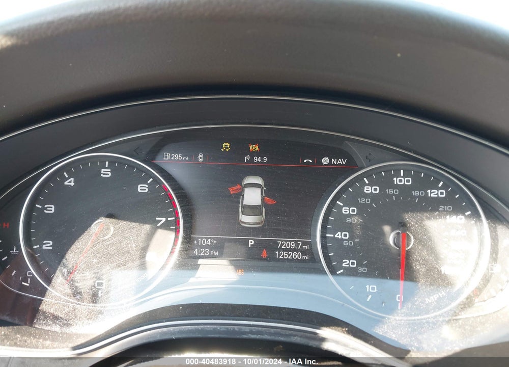 2012 AUDI A6 2.0T PREMIUM VIN: WAUDFAFC8CN167671