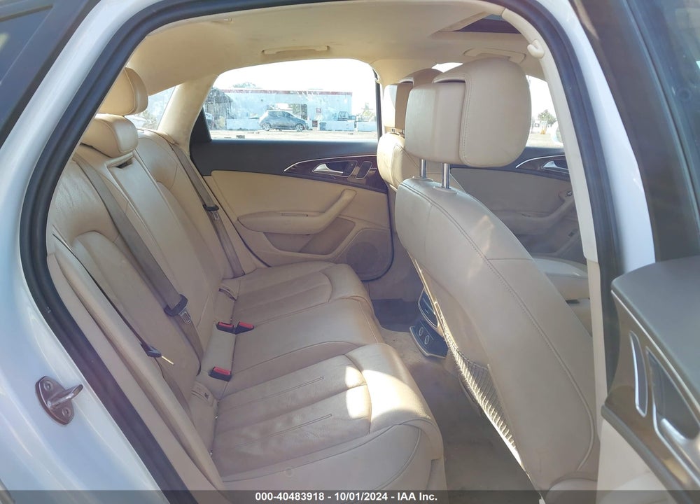 2012 AUDI A6 2.0T PREMIUM VIN: WAUDFAFC8CN167671