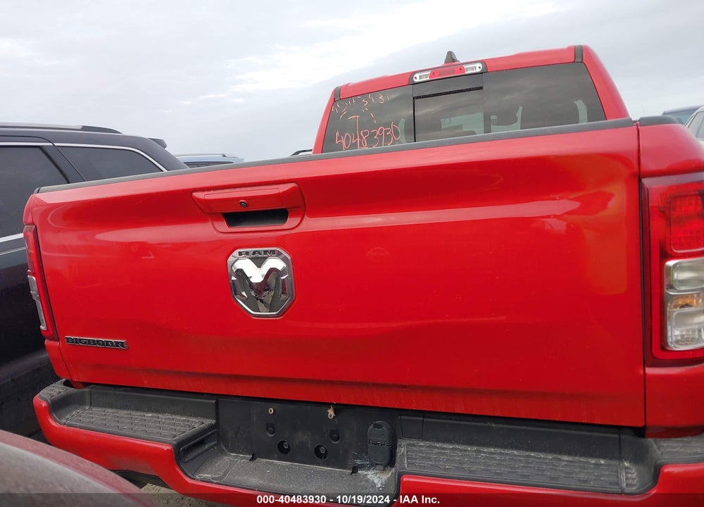 2022 RAM 1500 BIG HORN 4X2 5'7 BOX VIN: 1C6RREFT6NN358815