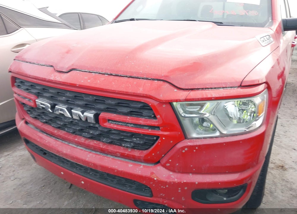 2022 RAM 1500 BIG HORN 4X2 5'7 BOX VIN: 1C6RREFT6NN358815
