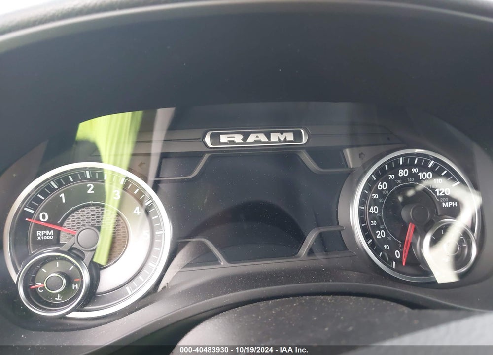 2022 RAM 1500 BIG HORN 4X2 5'7 BOX VIN: 1C6RREFT6NN358815