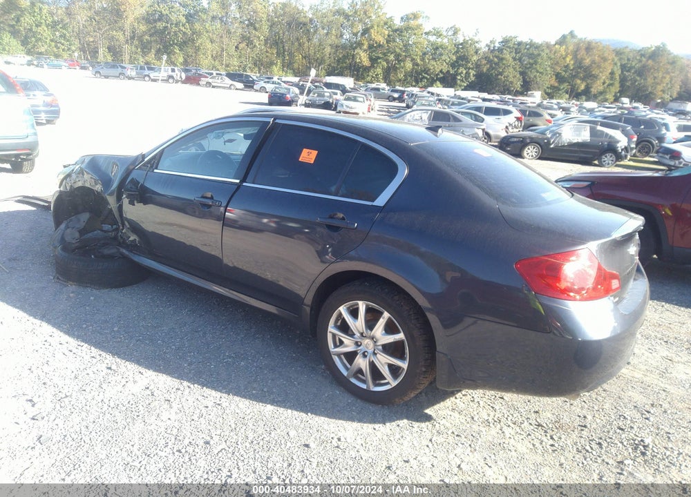 2009 INFINITI G37 SEDAN VIN: JNKCV61FX9M357081
