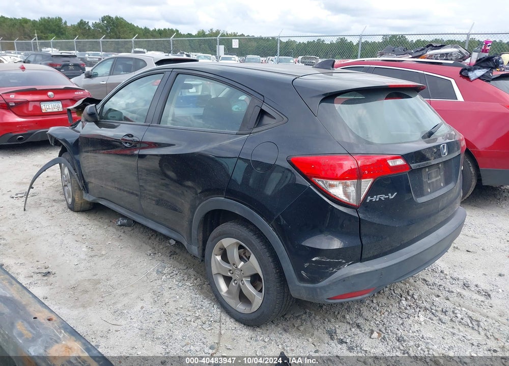 2019 HONDA HR-V LX VIN: 3CZRU6H30KG702647