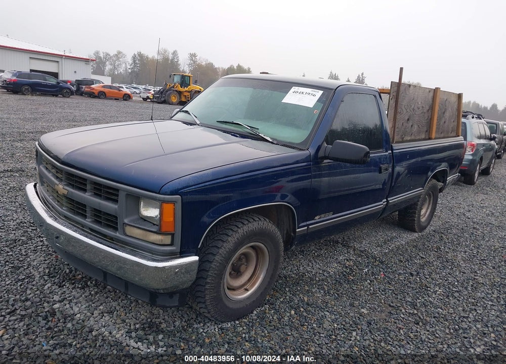 1996 CHEVROLET GMT-400 C1500 VIN: 1GCEC14W0TZ180467