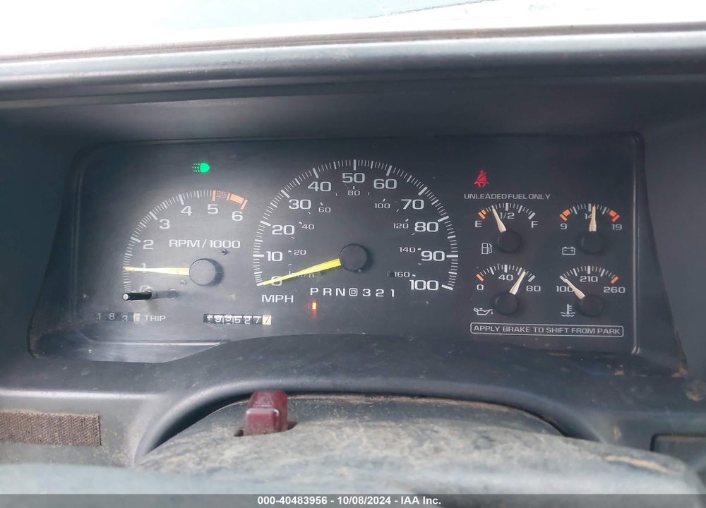 1996 CHEVROLET GMT-400 C1500 VIN: 1GCEC14W0TZ180467