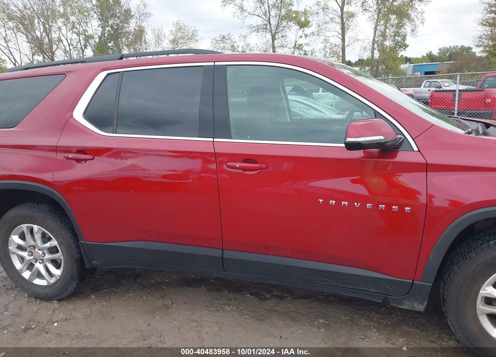2020 CHEVROLET TRAVERSE FWD LT CLOTH VIN: 1GNERGKW7LJ134399