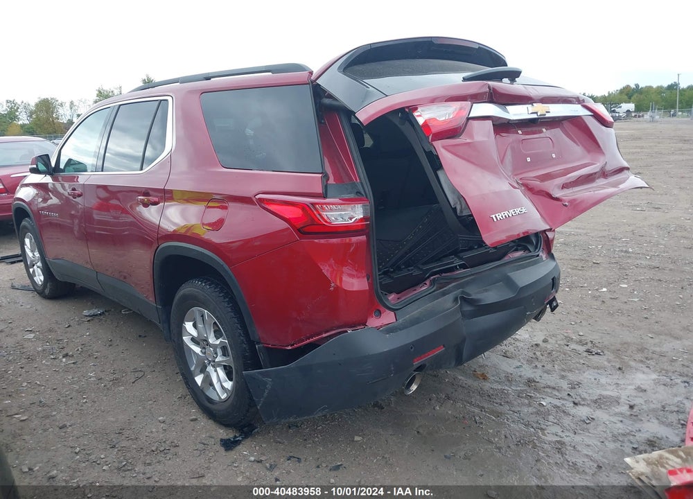 2020 CHEVROLET TRAVERSE FWD LT CLOTH VIN: 1GNERGKW7LJ134399