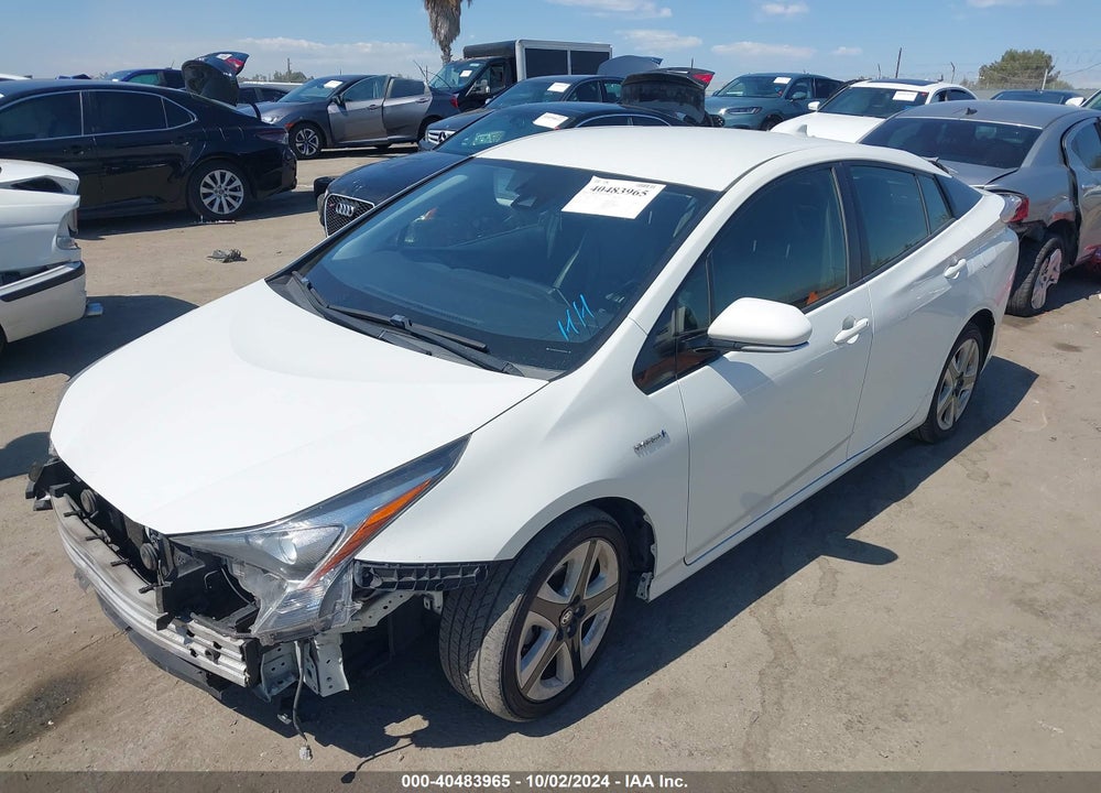 2017 TOYOTA PRIUS THREE TOURING VIN: JTDKARFU3H3029667