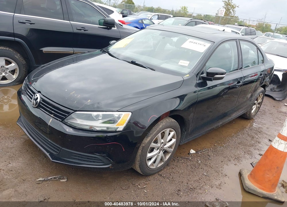 2012 VOLKSWAGEN JETTA 2.5L SE VIN: 3VWDX7AJ9CM361061